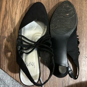 MPO strapped 2.5 inch heels